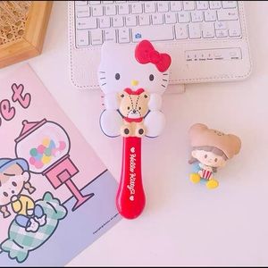 Sanrio Hello Kitty Red or Pink Hair Brush